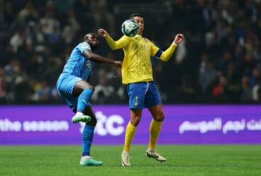 كريستيانو رونالدو مع النصر ضد الهلال