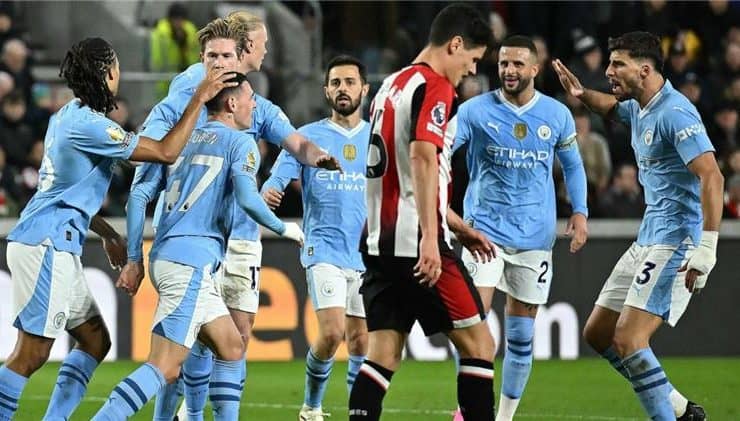 تشكيل مانشستر سيتي