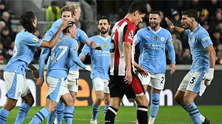 تشكيل مانشستر سيتي