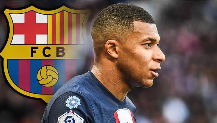 كيليان مبابي وبرشلونة