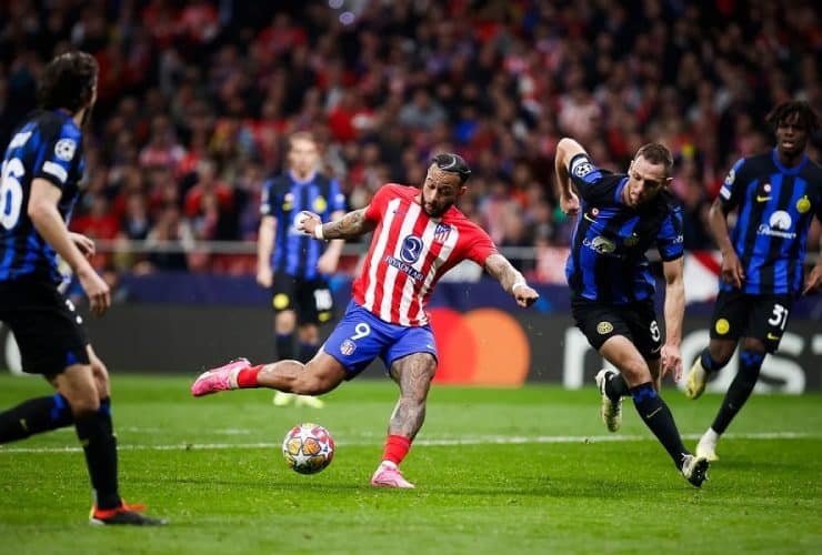 أتلتيكو مدريد ضد إنتر ميلان