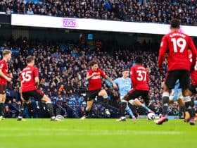 نتيجة مباراة مانشستر سيتي ضد مانشستر يونايتد