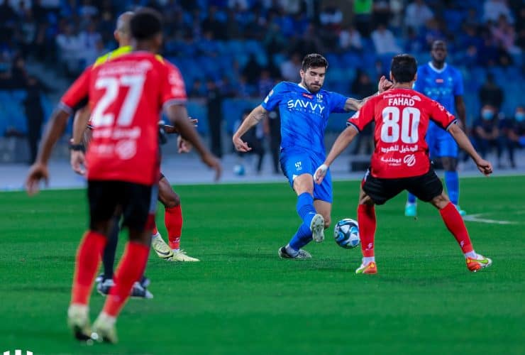 نتيجة مباراة الهلال والرياض