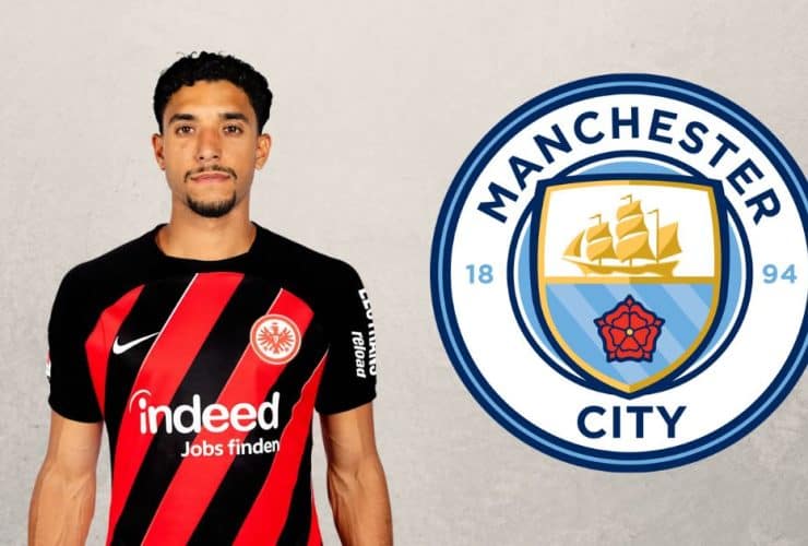 عمر مرموش - مانشستر سيتي - أينتراخت فرانفكورت
