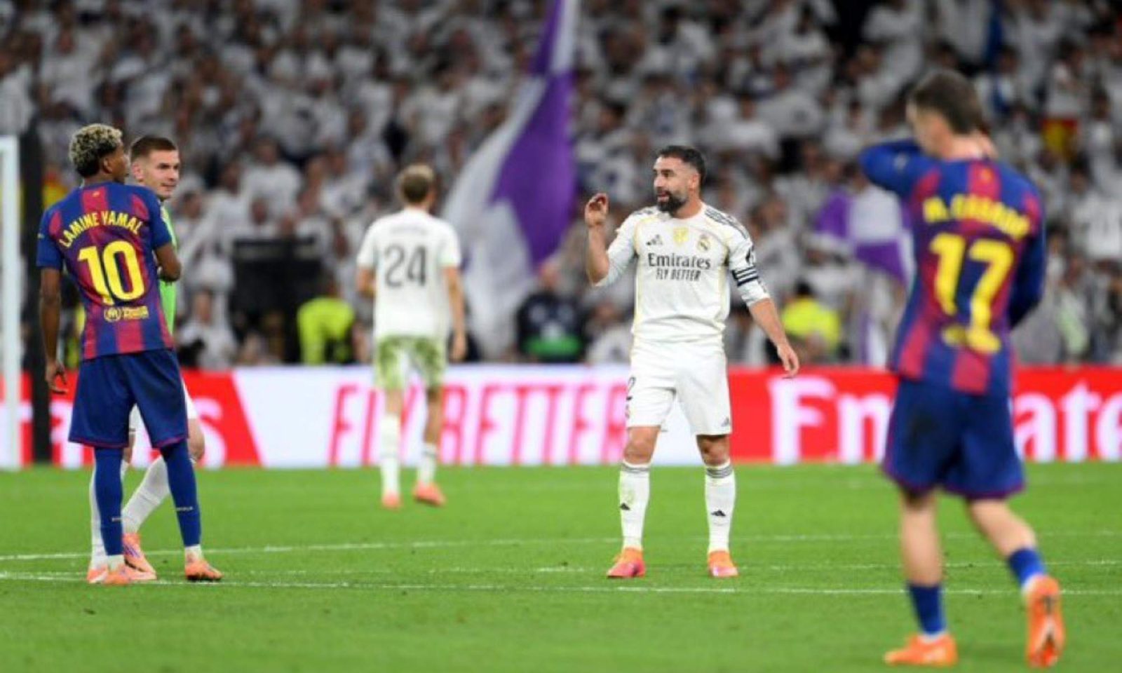 لامين يامال - داني كارفاخال - برشلونة - ريال مدريد