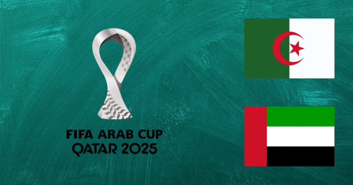 كأس العرب - منتخب الجزائر - منتخب الإمارات