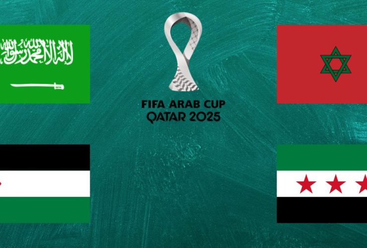 كأس العرب - منتخب السعودية - منتخب المغرب - منتخب فلسطين - منتخب سوريا