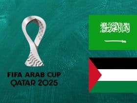 كأس العرب - منتخب السعودية - منتخب فلسطين
