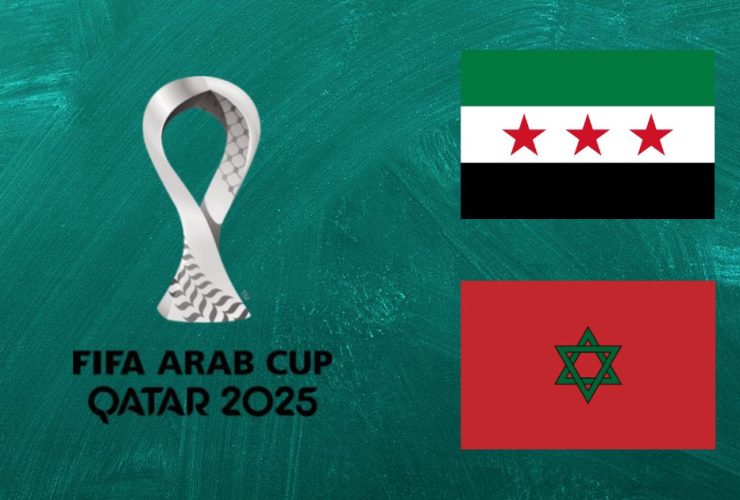 كأس العرب - منتخب سوريا - منتخب المغرب