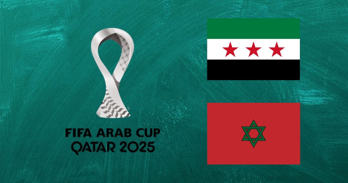 كأس العرب - منتخب سوريا - منتخب المغرب