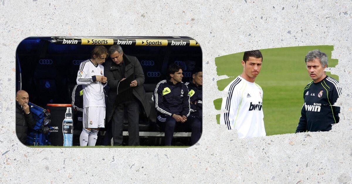 مودريتش - رونالدو - مورينيو - ريال مدريد