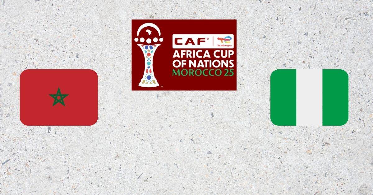 منتخب المغرب - منتخب نيجيريا - كأس إفريقيا